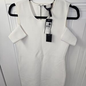 BCBGMaxAzria White Mini Dress